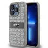 DKNY DKHCP15XPRTHSLE iPhone 15 Pro Max 6.7  beżowy/beige hardcase Leather Mono Stripe & Metal Logo